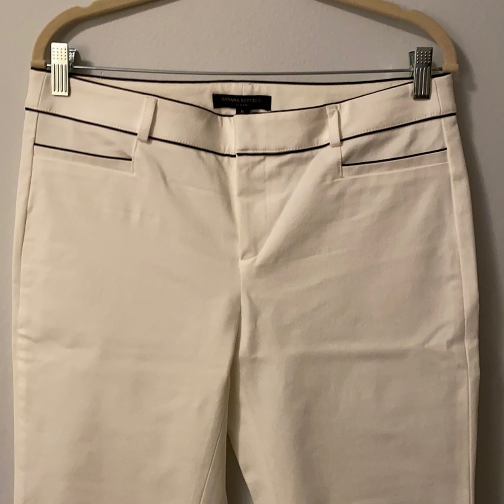 Banana Republic Sloan White pants Size 6